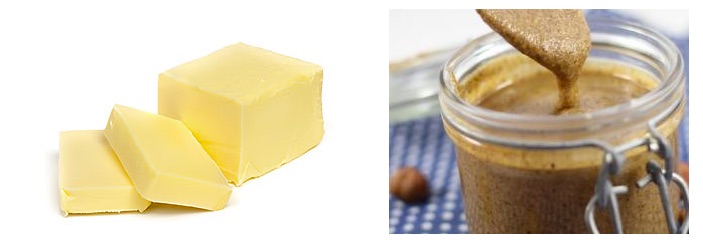 Beurre vs puree amande