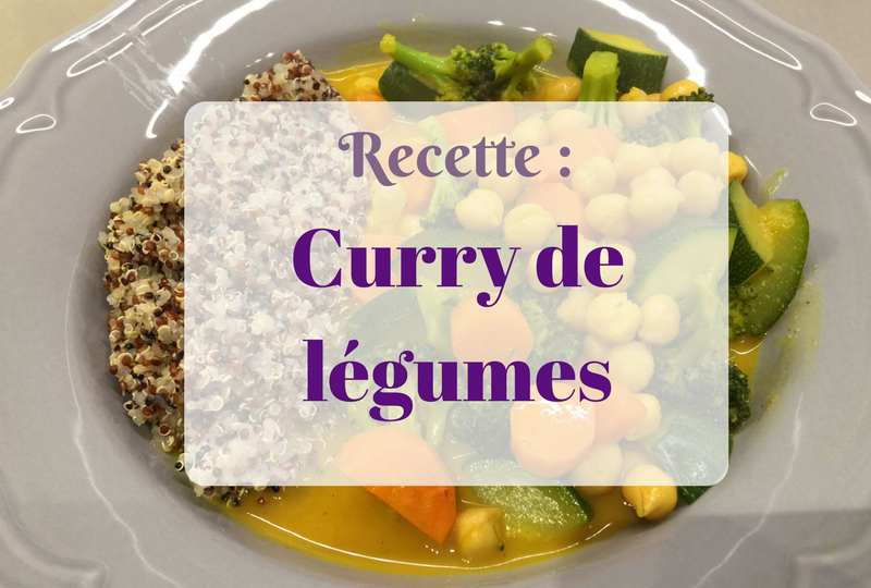 Recette Curry de légumes vegan
