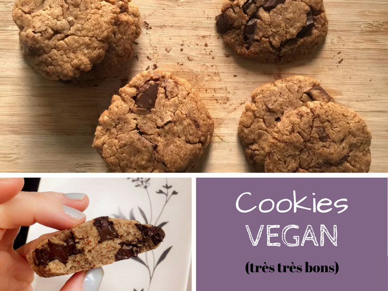 Le carnet d'Anne-So - recette cookies vegan